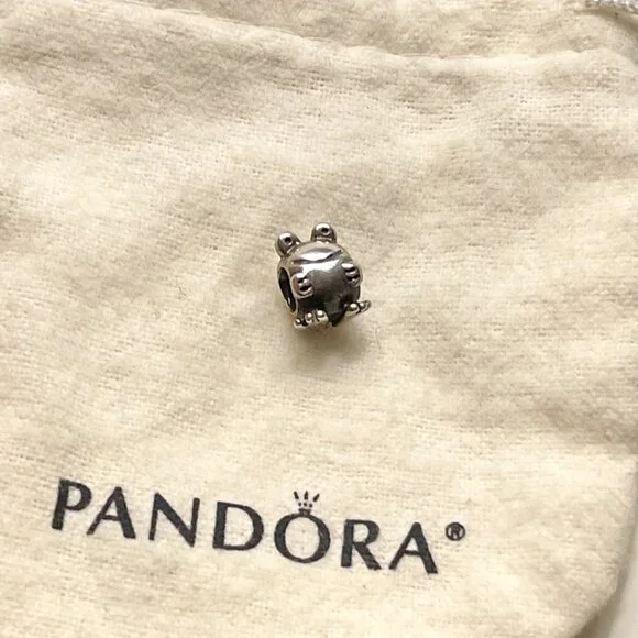 Authentic Pandora Happy Frog Charm – 925 Sterling Silver - Picture 3 of 5